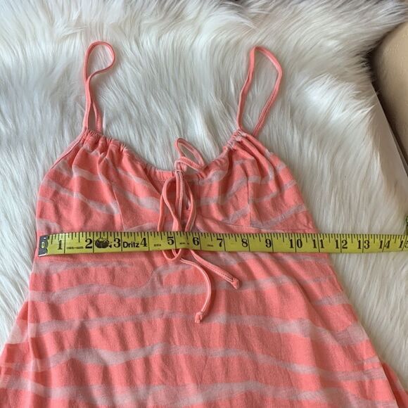 Free People Sheer Zebra Stripe Tank Size XS - Picture 10 of 11